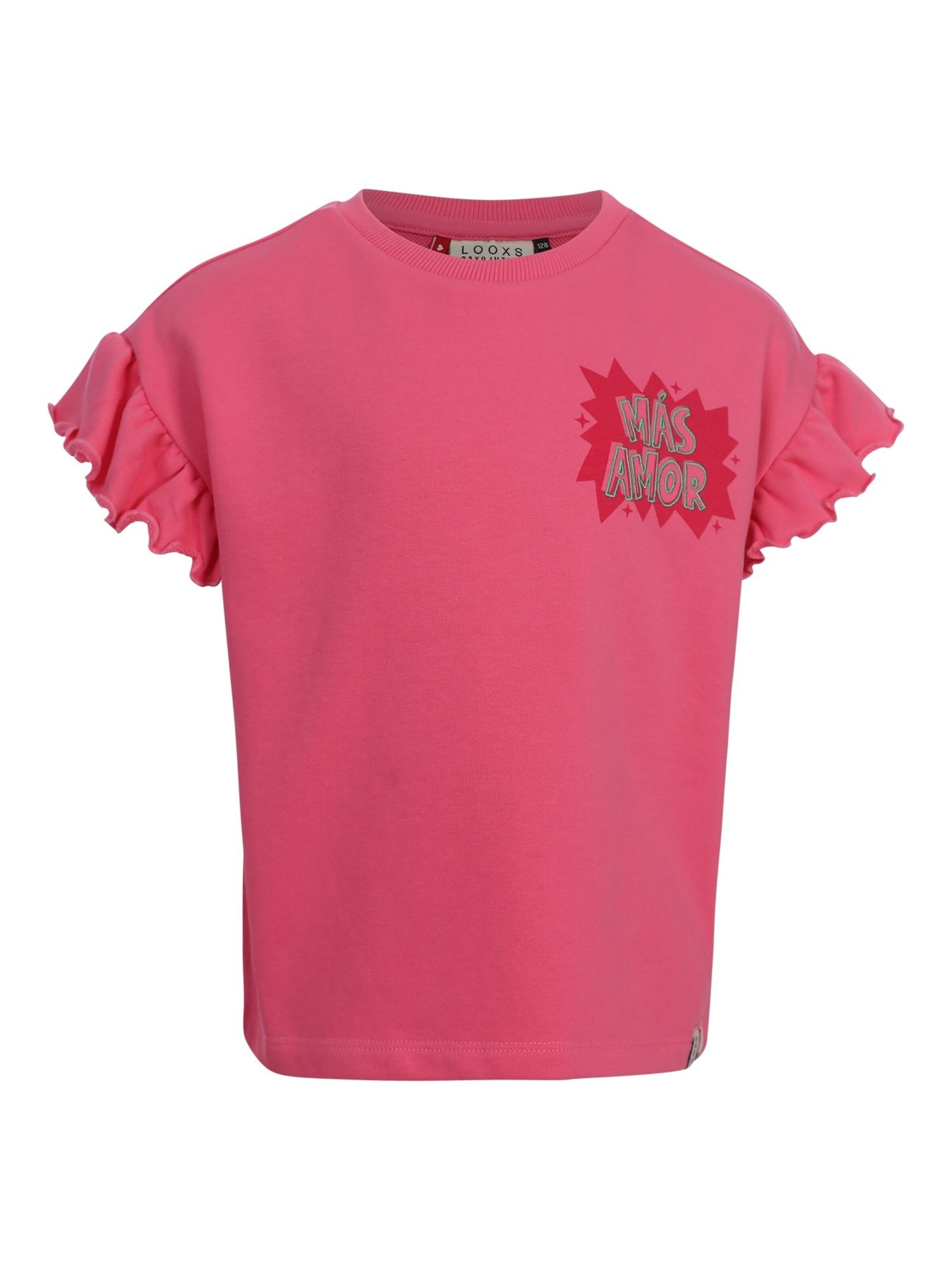Looxs Revolution Shirt in Roze: voorkant