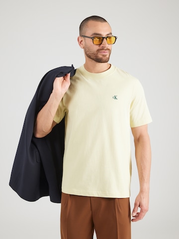 Calvin Klein Jeans Shirt in Yellow: front
