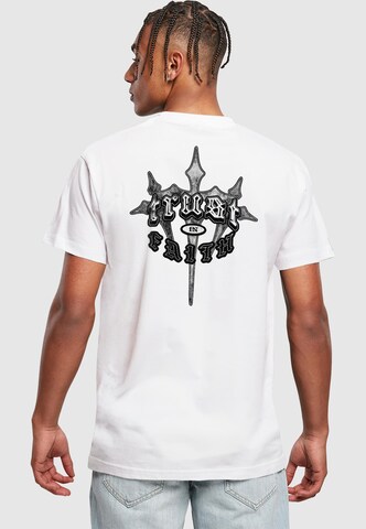 Mister Tee Shirt 'Trust In Faith' in White: front