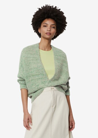 Marc O'Polo DENIM Knit Cardigan in Green: front