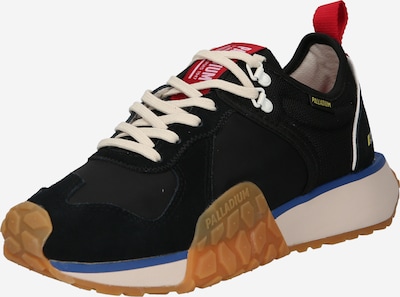 Palladium Sneakers laag 'TROOP RUNNER' in de kleur Geel / Rood / Zwart / Wit, Productweergave