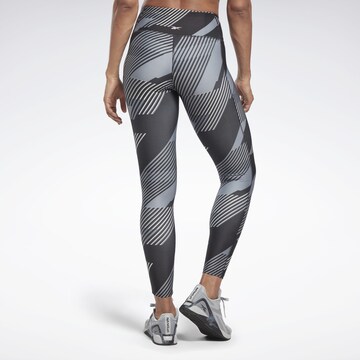 Skinny Pantalon de sport 'Workout Ready' Reebok en gris