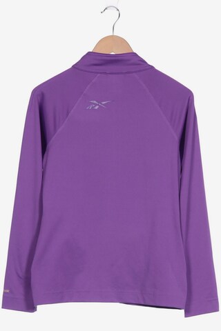 Reebok Sweatshirt & Zip-Up Hoodie in L in Purple