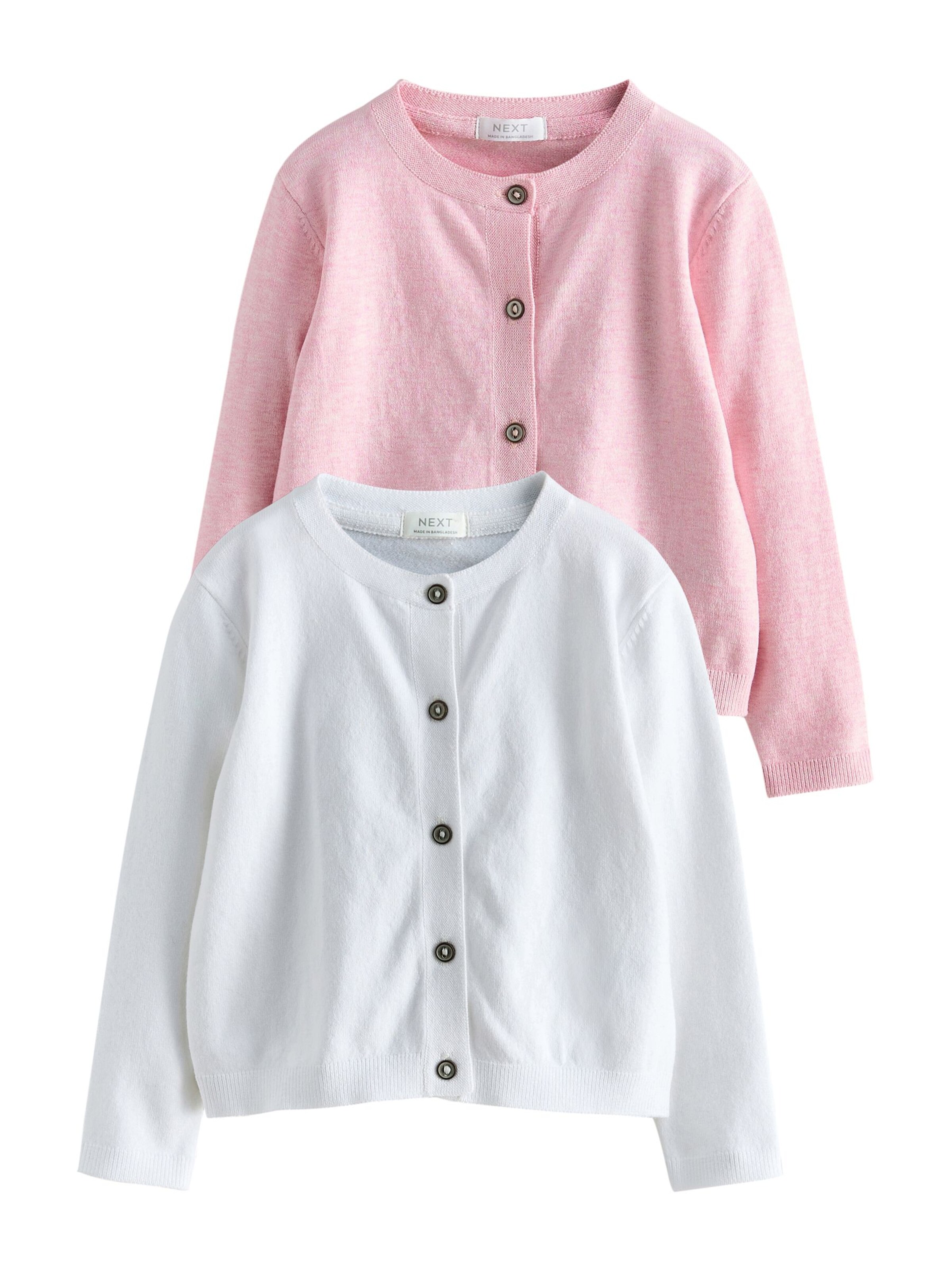 Next Πλεκτή ζακέτα σε ανάμεικτα χρώματα: μπροστά