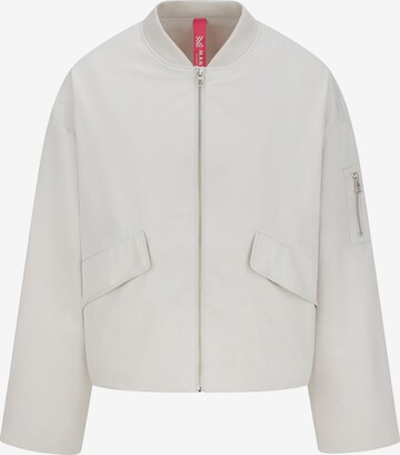 MANISA Tussenjas 'Blouson' in Beige: voorkant