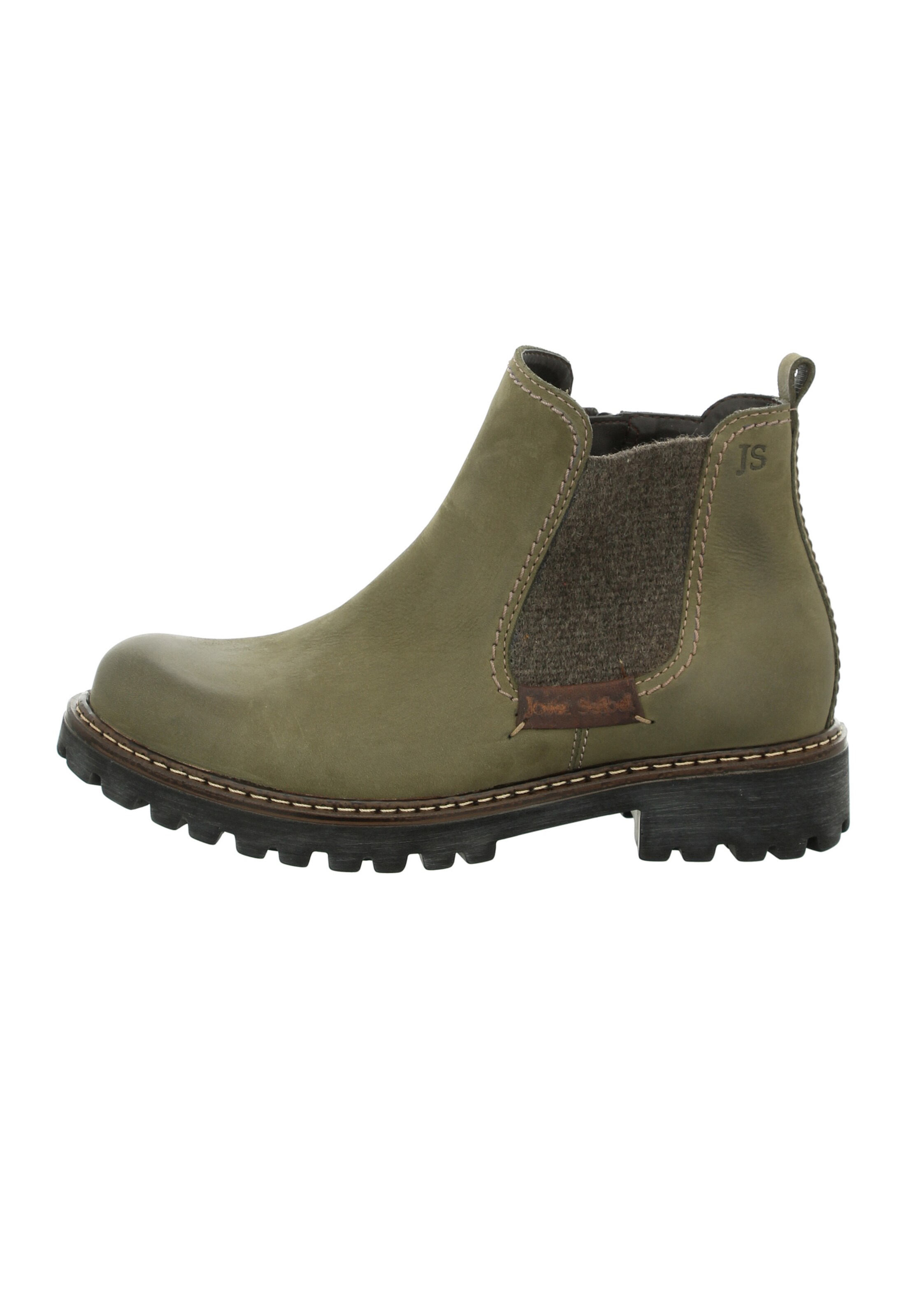 JOSEF SEIBEL Chelsea Boots 'Marta' in Green: front