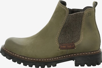 JOSEF SEIBEL Chelsea Boots 'Marta' in Green: front