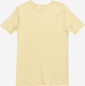 NAME IT Μπλουζάκι 'VIBSE' σε κίτρινο: μπροστά