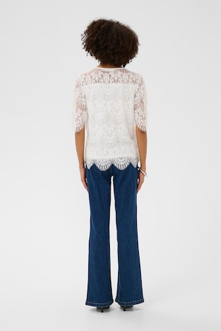 CULTURE Bluse i hvid