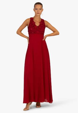 Kraimod - Vestido de festa em vermelho: frente