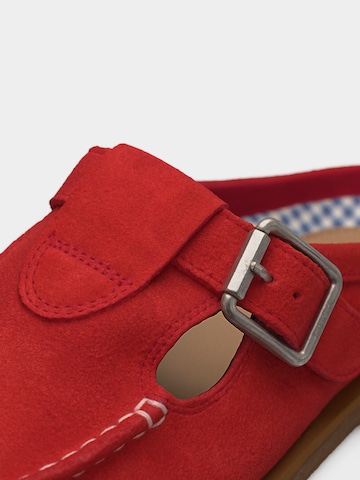 TIMBERLAND Muiltjes 'CLASSIC' in Rood