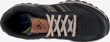 Chaussure de sport à lacets 'Henrick Delwood' SKECHERS en noir