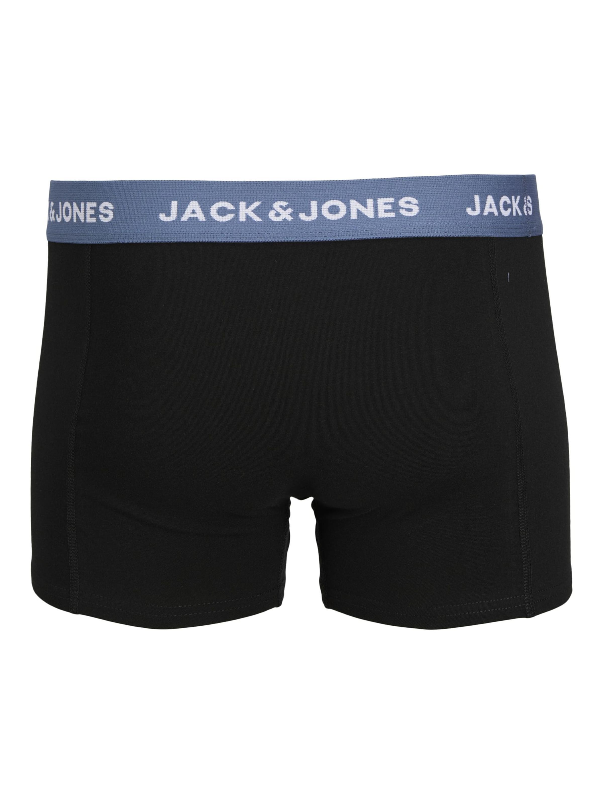 JACK & JONES Boksarice 'Solid' | črna barva