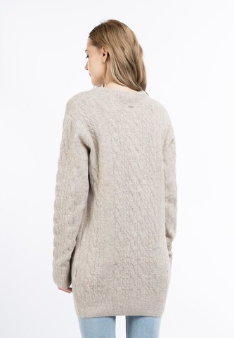 Cardigan 'Zitha' DreiMaster Vintage en beige