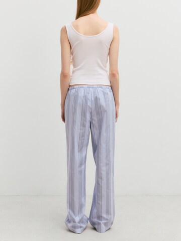 EDITED Wide leg Trousers 'Bjelle' in Blue