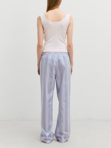 EDITED Wide leg Broek 'Bjelle' in Blauw