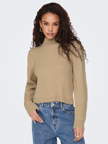 ONLY Pullover 'Laura' in Braun