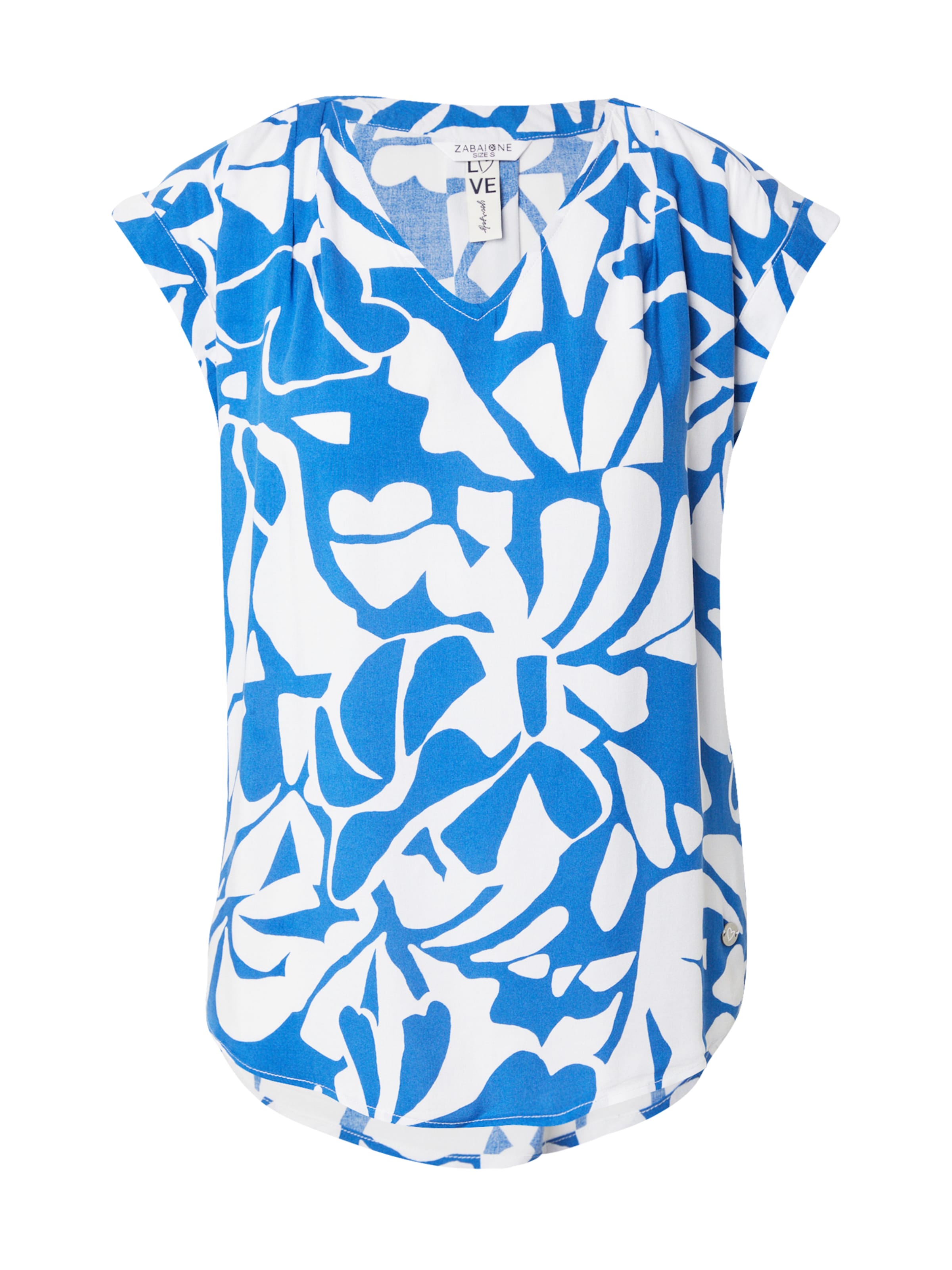 ZABAIONE Tričko 'Iv44a' – modrá: přední strana