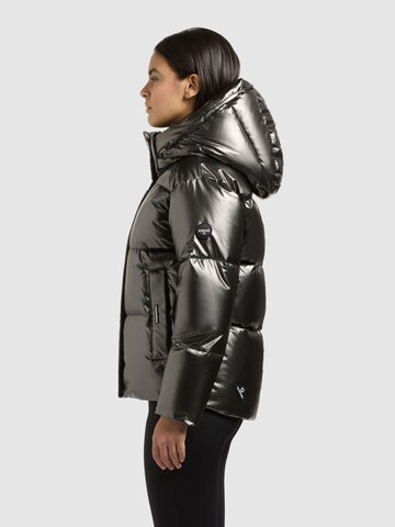 khujo Winterjas 'Devina3 Shiny' in Zwart