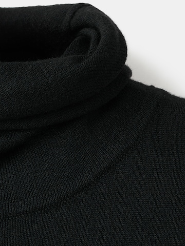 MANGO Kötött ruhák 'ANA' - fekete