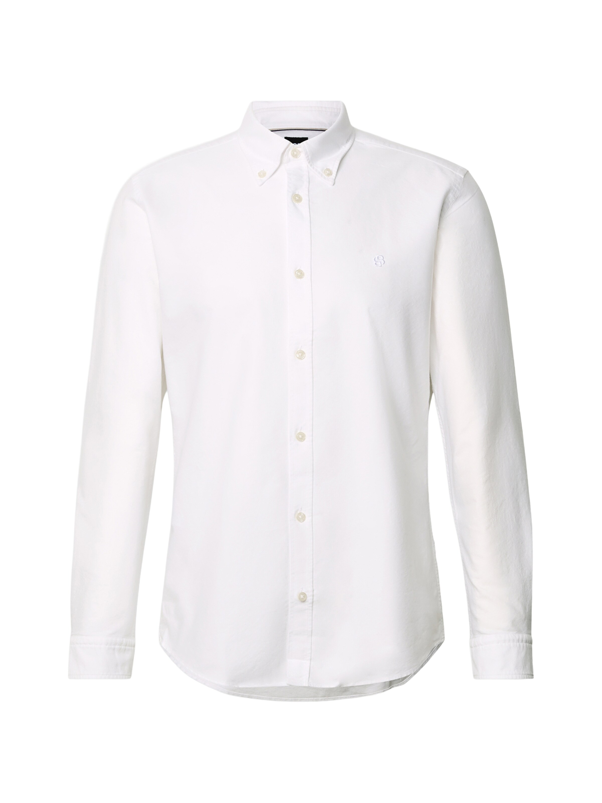 balts BOSS Standarta piegriezums Biroja krekls 'ROAN': no priekšpuses