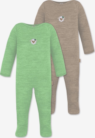 normani Strampler/Body 'Levin' in Beige: Vorderseite
