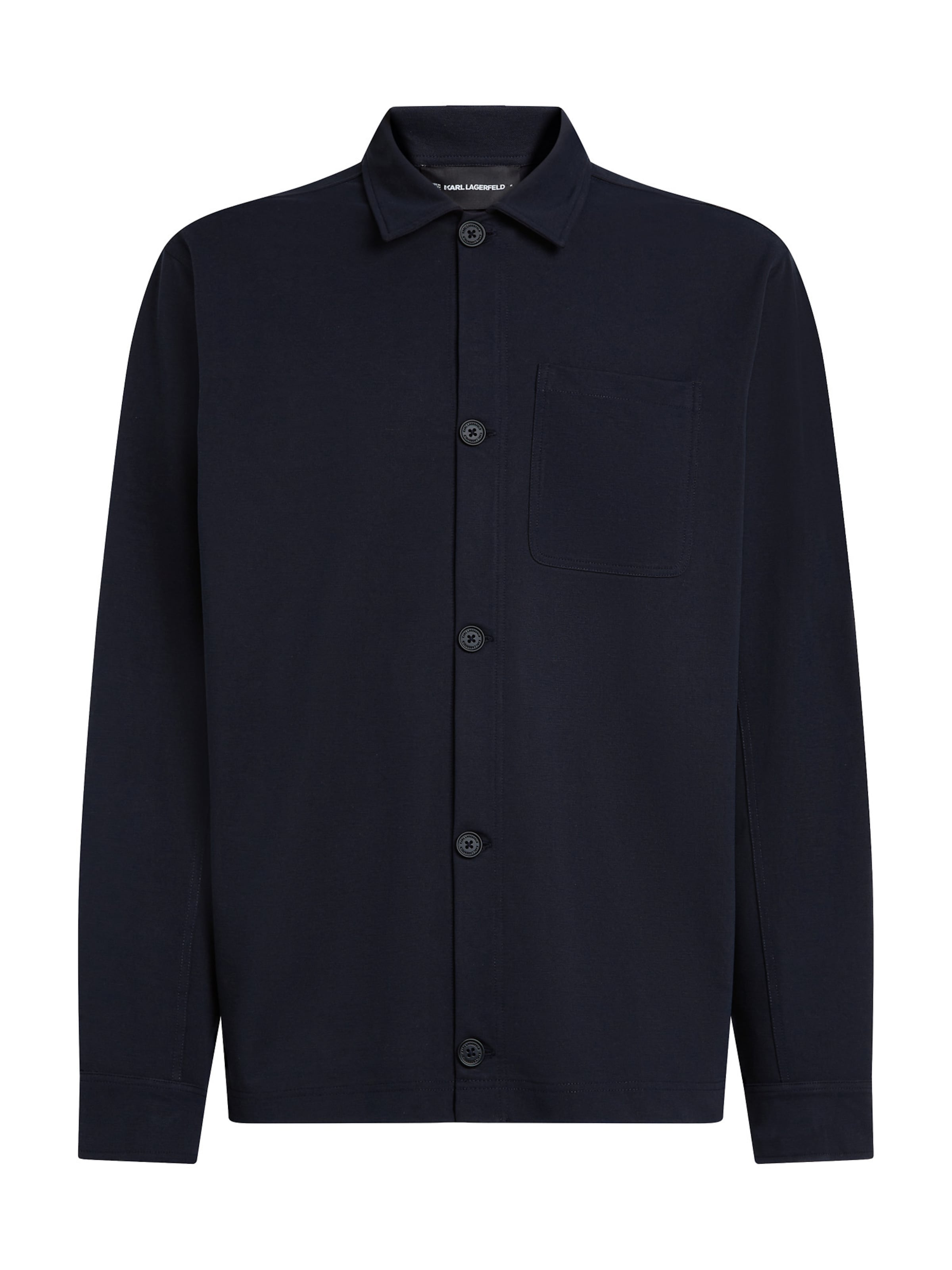 Comfort fit Camicia di Karl Lagerfeld in blu: frontale