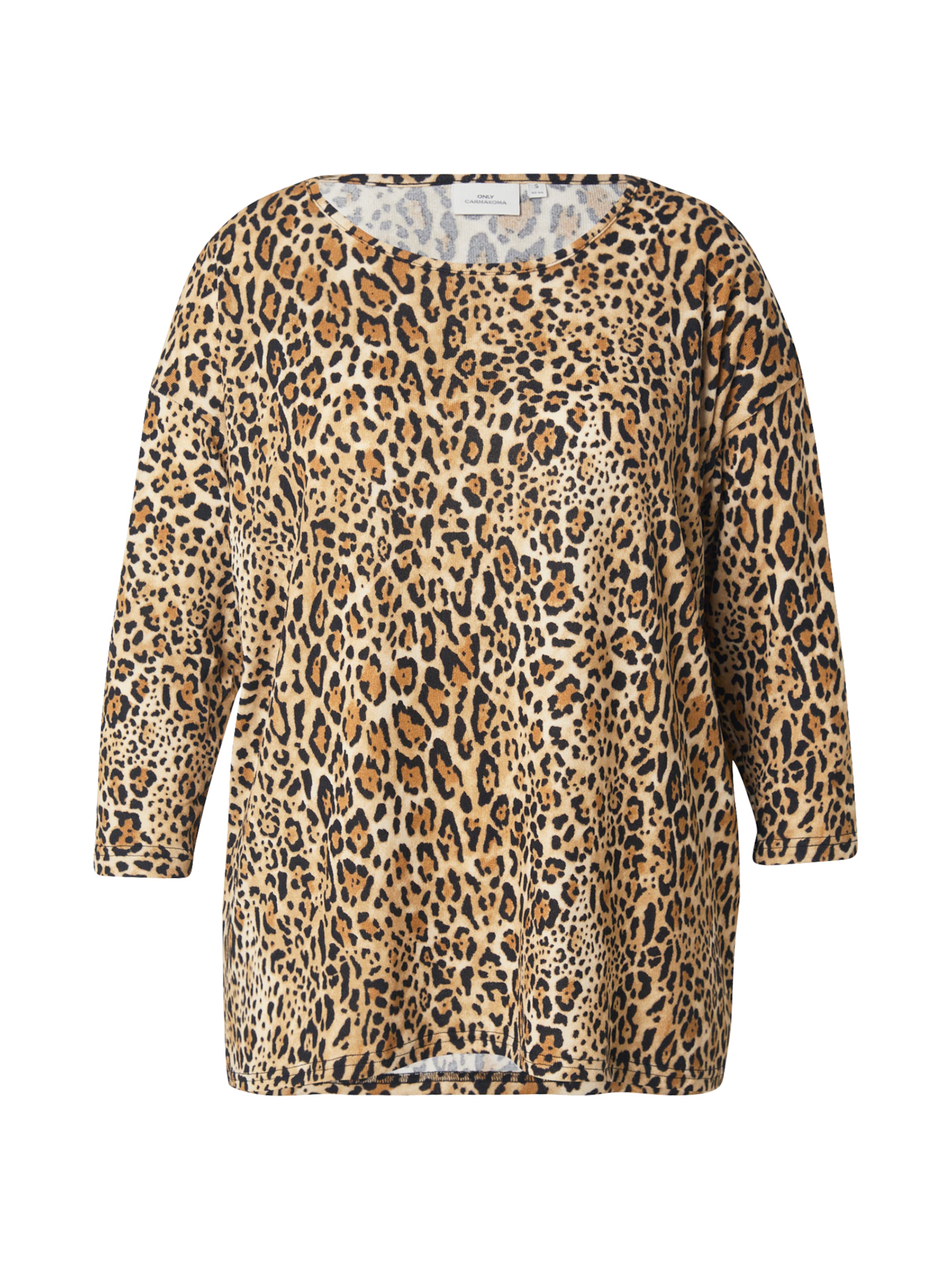 ONLY Carmakoma Футболка 'CARALBA' в Черный: спереди