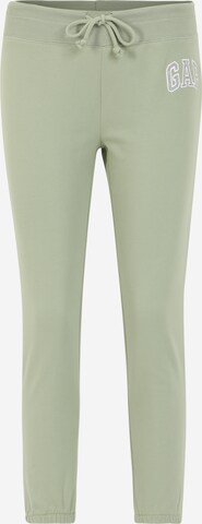 Gap Petite Trousers in Green: front