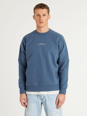 CHASIN' Sweatshirt 'Ido' in Blue