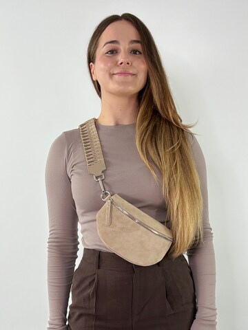lePelou Gürteltasche 'TINA small' in Beige