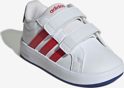 25 dydžio Sportbačiai 'Grand Court 3.0' iš ADIDAS SPORTSWEAR, spalva – tamsiai mėlyna jūros spalva / vyšninė spalva / balta, Prekių apžvalga
