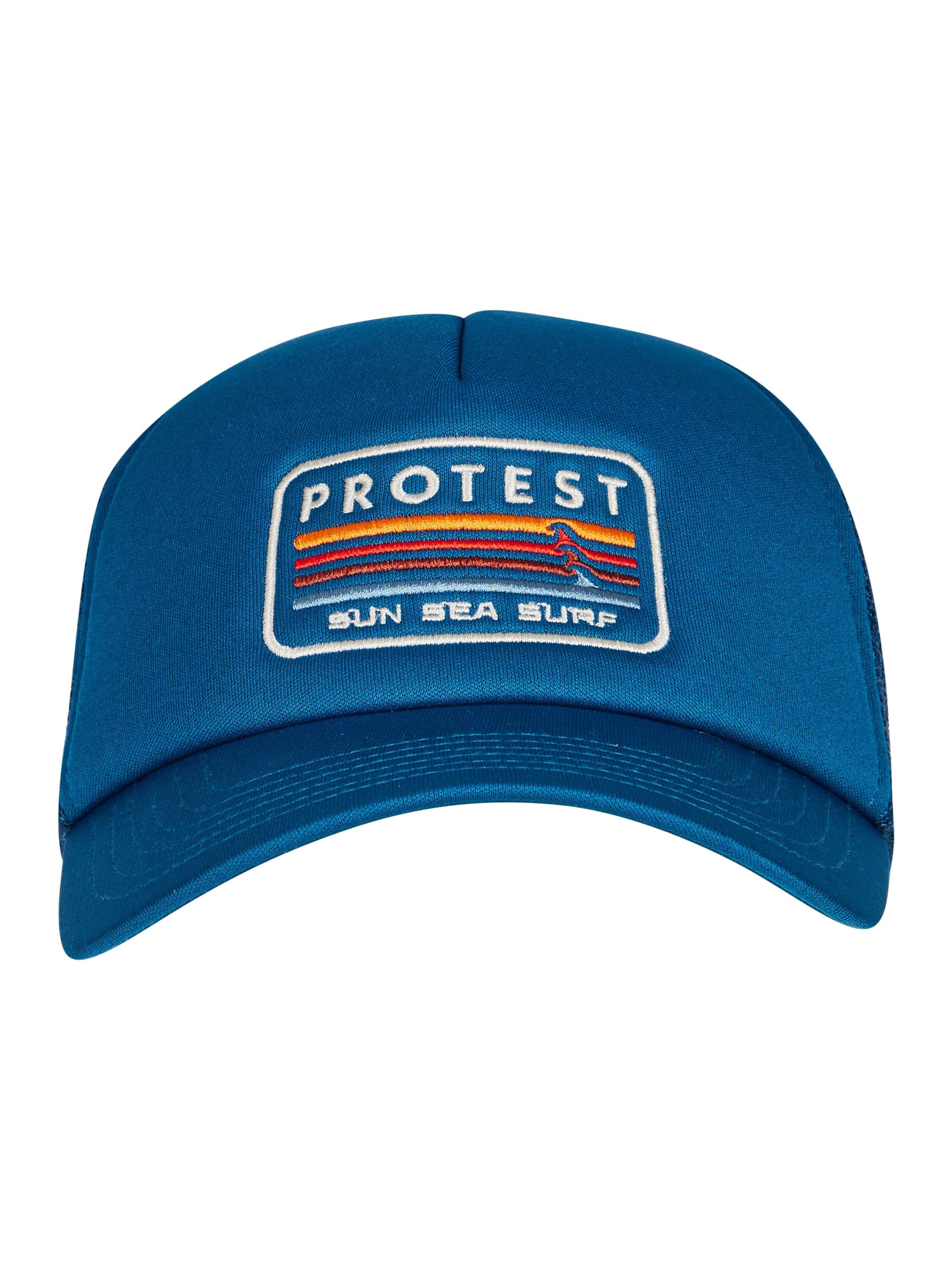 PROTEST Cap 'PRTPlea'‌‌‌‌‌ in Blau: Vorderseite