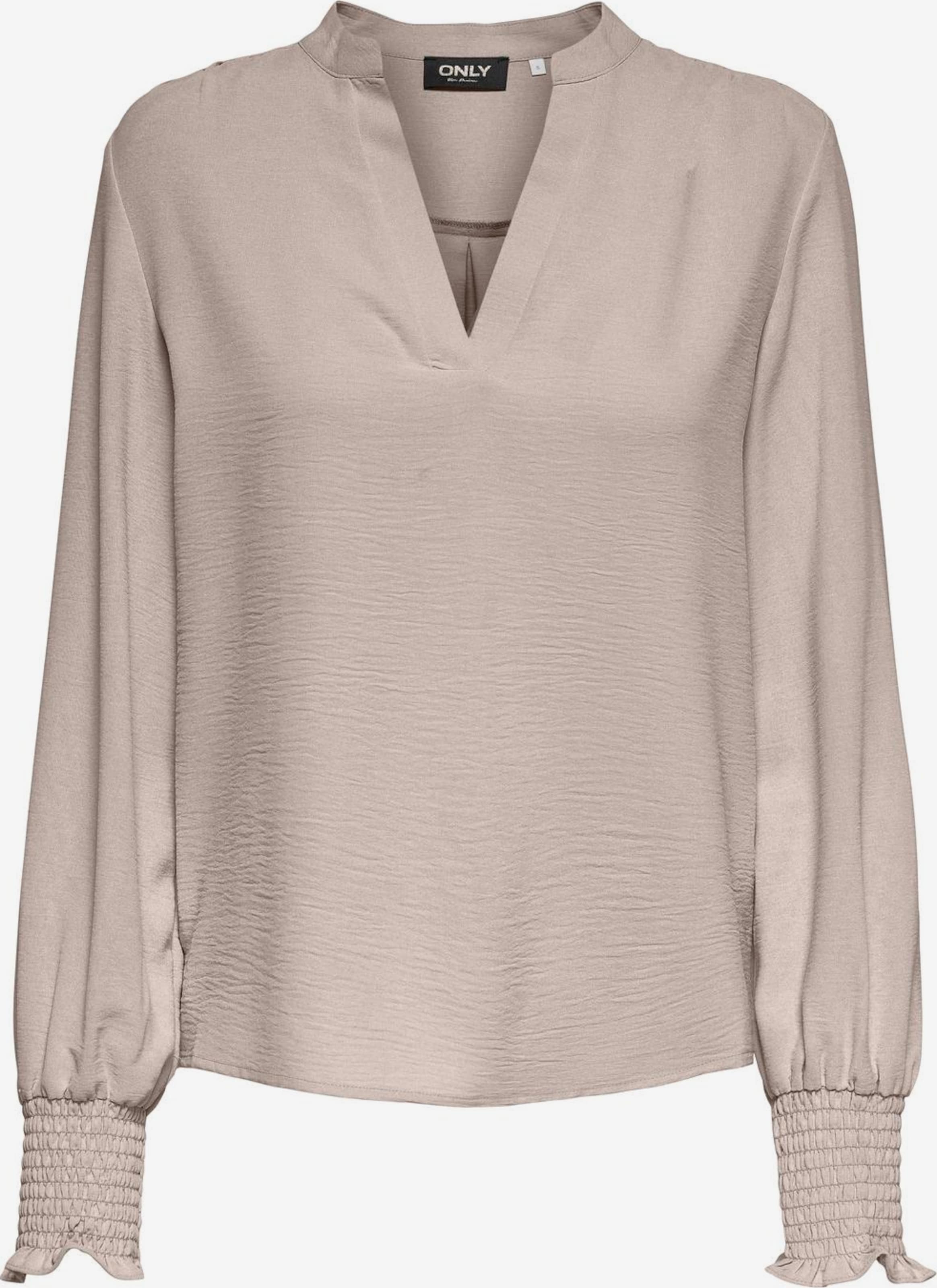 Srballina Shirt Shirts Blouse Greige