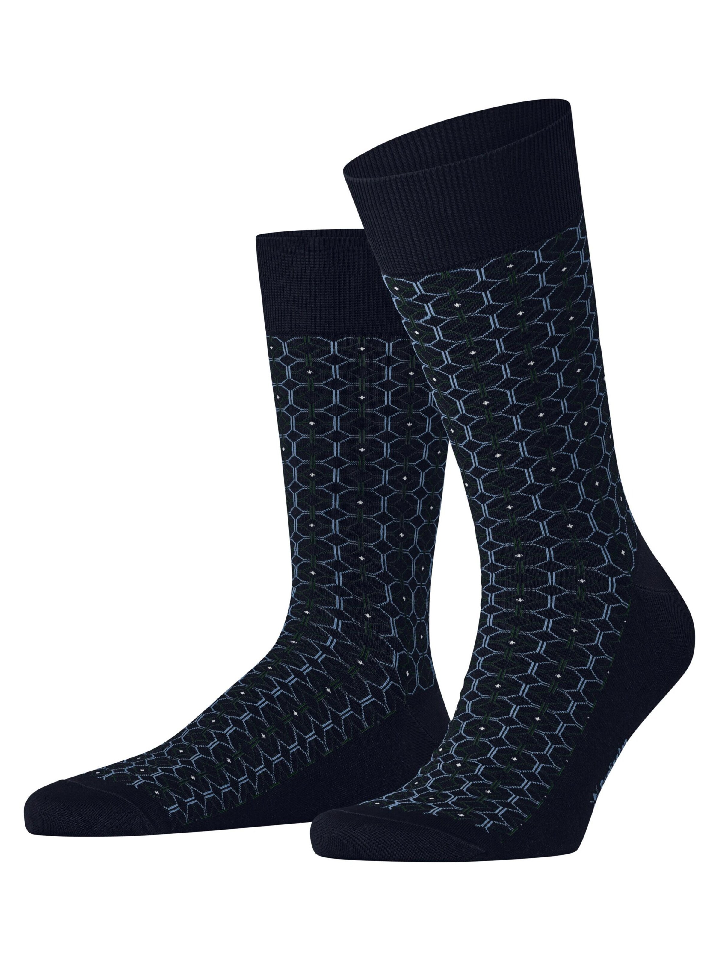 BURLINGTON Socken 'Tie'‌‌‌‌‌‌‌‌ in Blau: Vorderseite