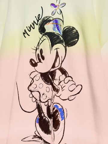 Desigual Sweatshirt 'Minnie Mouse' in Geel