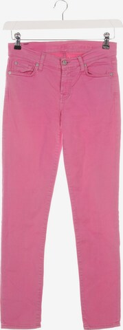 7 for all mankind Jeans 26 in Pink: predná strana