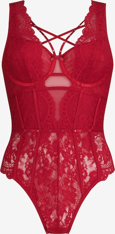 Hunkemöller Bodysuit 'Mariah' in Red: front