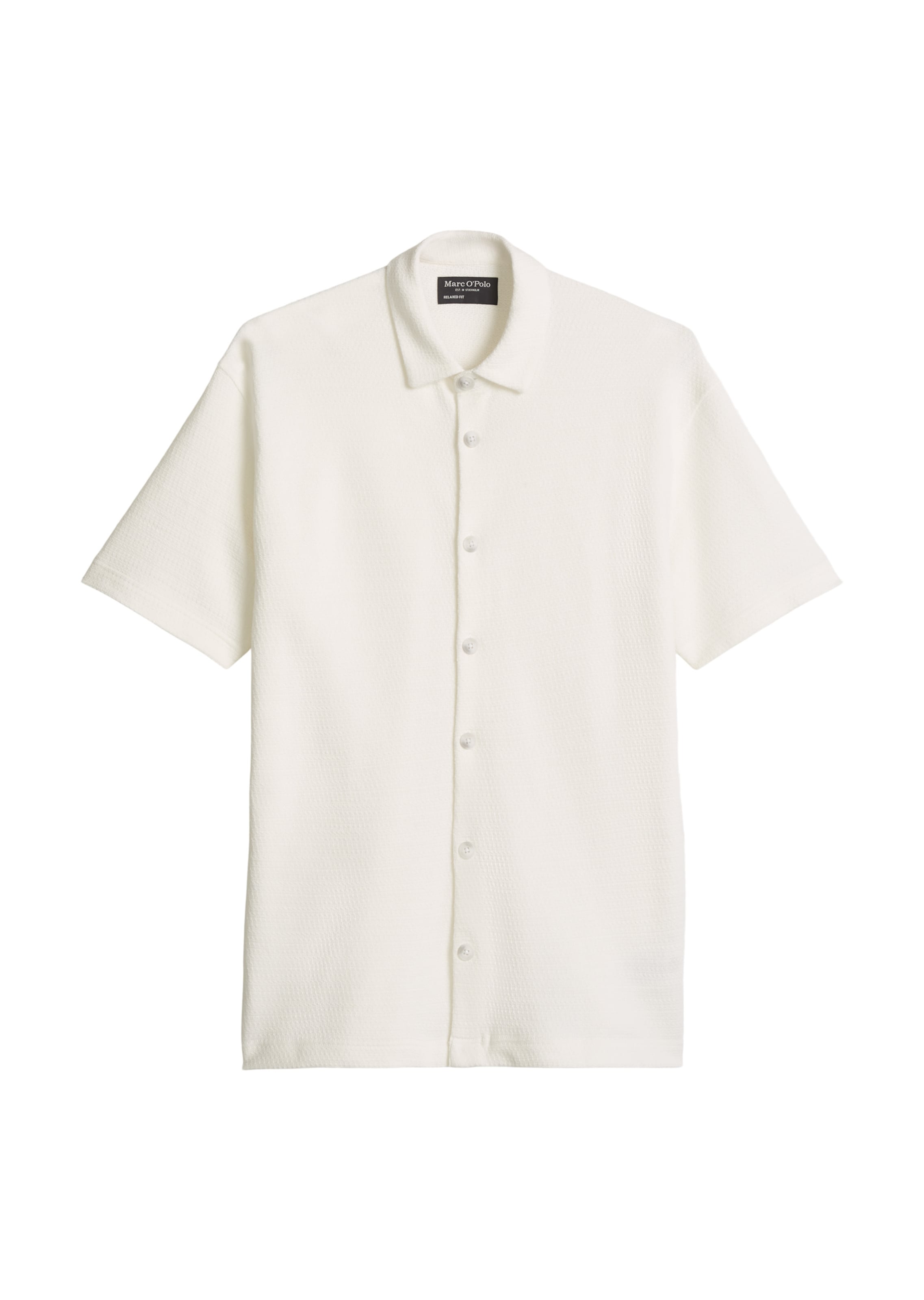 Marc O'Polo Regular Fit Hemd in Beige: Vorderseite