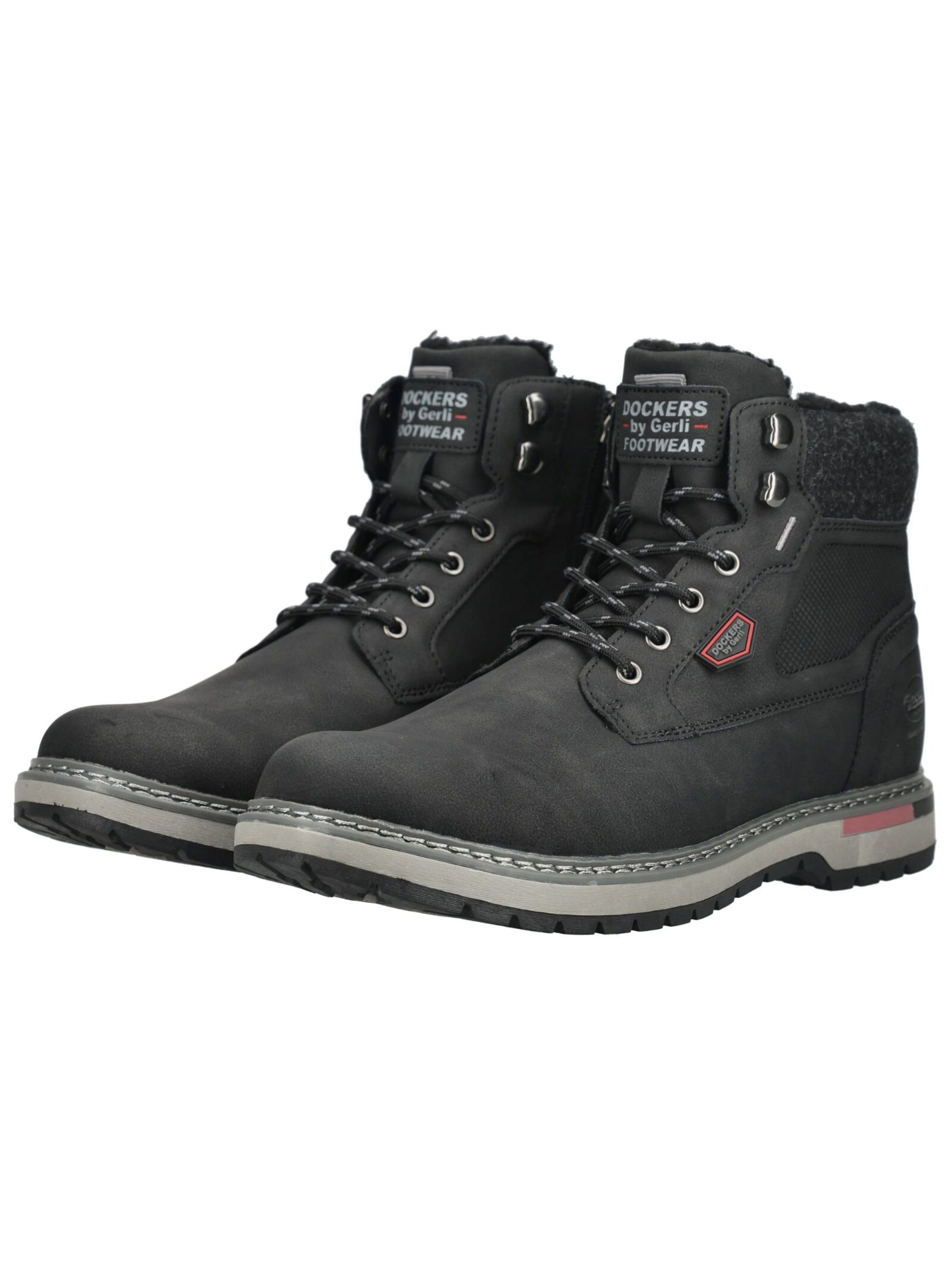 Dockers by Gerli Veterboots in Zwart