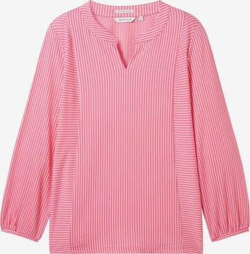 Tom Tailor Women + Blouse in Roze: voorkant