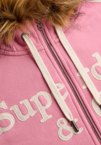 Superdry & Co Sweatvest in Roze