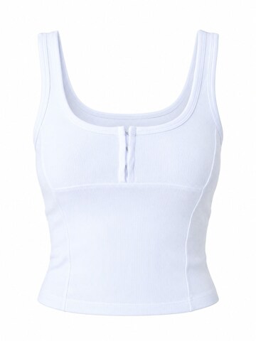 Ethiquet Top 'Tanktops & Camis' – bílá: přední strana