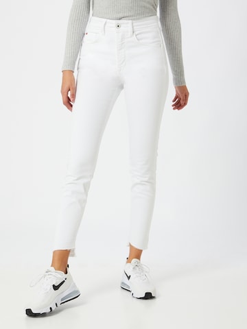 Skinny Jean 'Faith' Salsa Jeans en blanc : devant