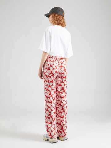 SCOTCH & SODA Wide leg Broek 'Gia' in Rood