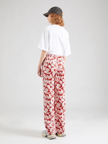 Wide leg Pantaloni 'Gia' di SCOTCH & SODA in rosso