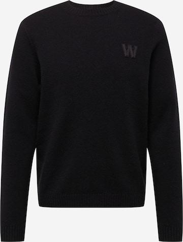 WOOD WOOD Sweater 'Kevin' in Black: front