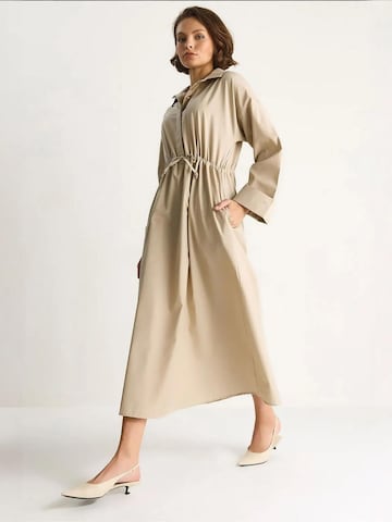 Bianco Lucci Blousejurk in Beige