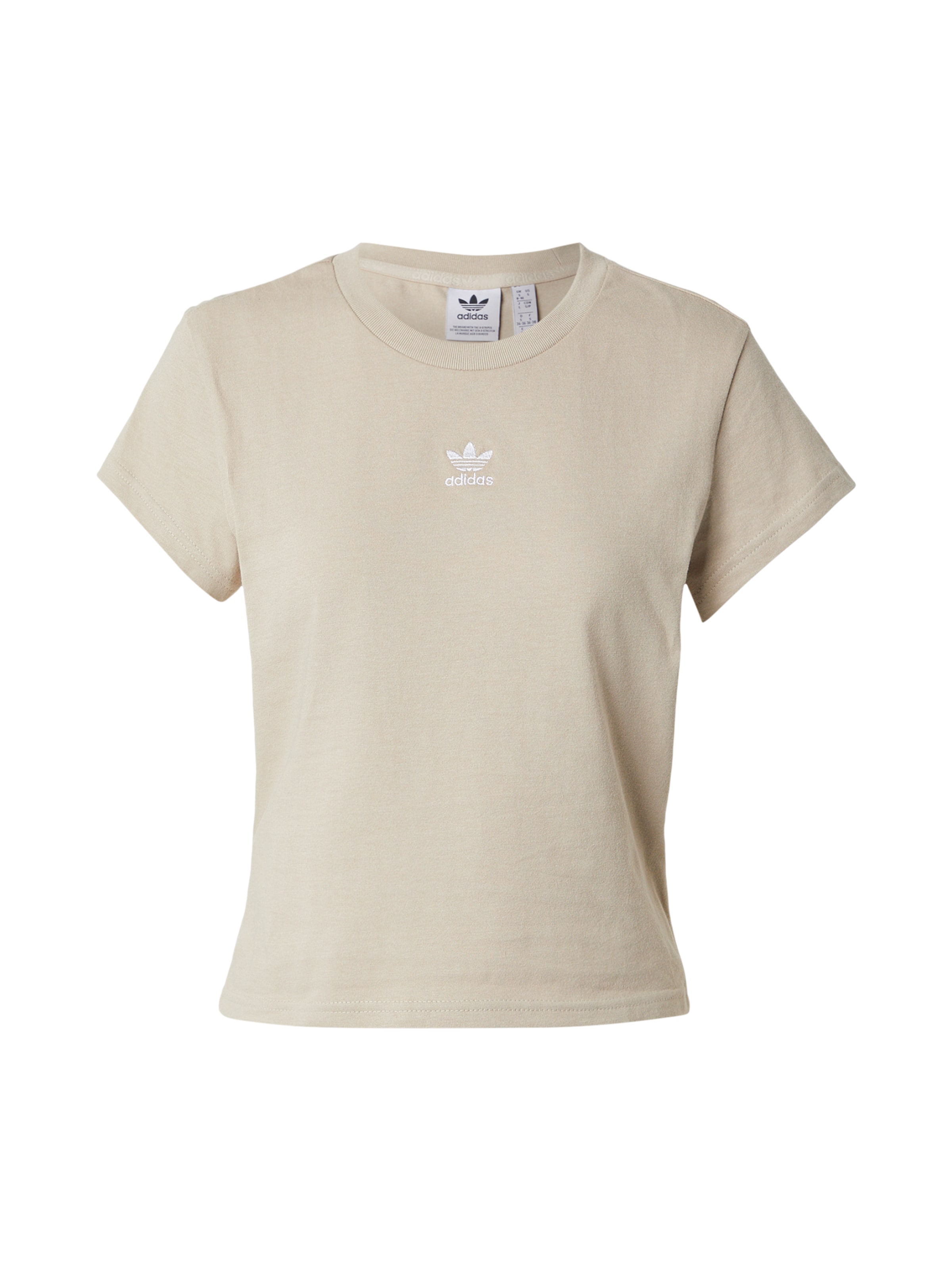 T-shirt 'Essentials' ADIDAS ORIGINALS en noir : devant