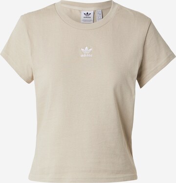 T-shirt 'Essentials' ADIDAS ORIGINALS en noir : devant